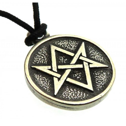 Metal Hexagram Pendant